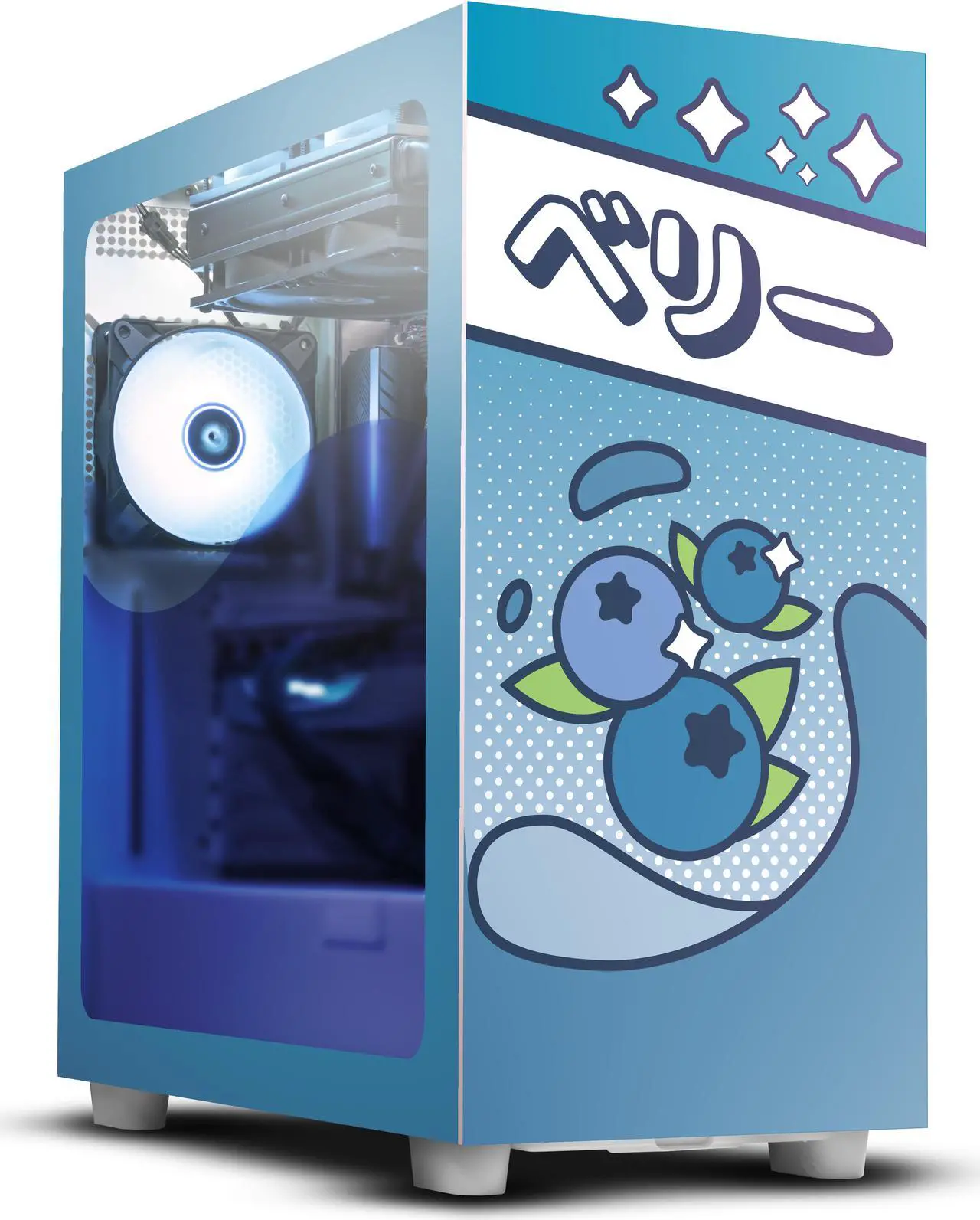 Ironside Computers Gaming Desktop Juicebox ATX Blueberry Intel Core i913900KF 64GB DDR5 2 TB