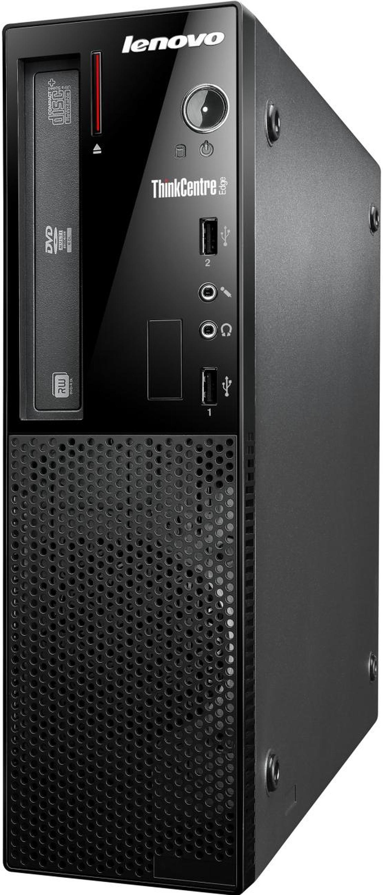 Lenovo ThinkCentre Edge 72 3493GRF Desktop Computer - Intel Pentium G645 2.9GHz - Small Form Factor - Glossy Black - French Version