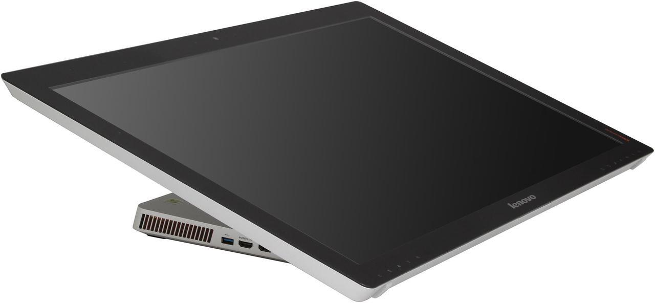 Alt view image 7 of 8 - Lenovo All-in-One PC A730 (57315409) Intel Core i7-4700MQ 8GB DDR3 1TB HDD 27" Touchscreen Windows 8