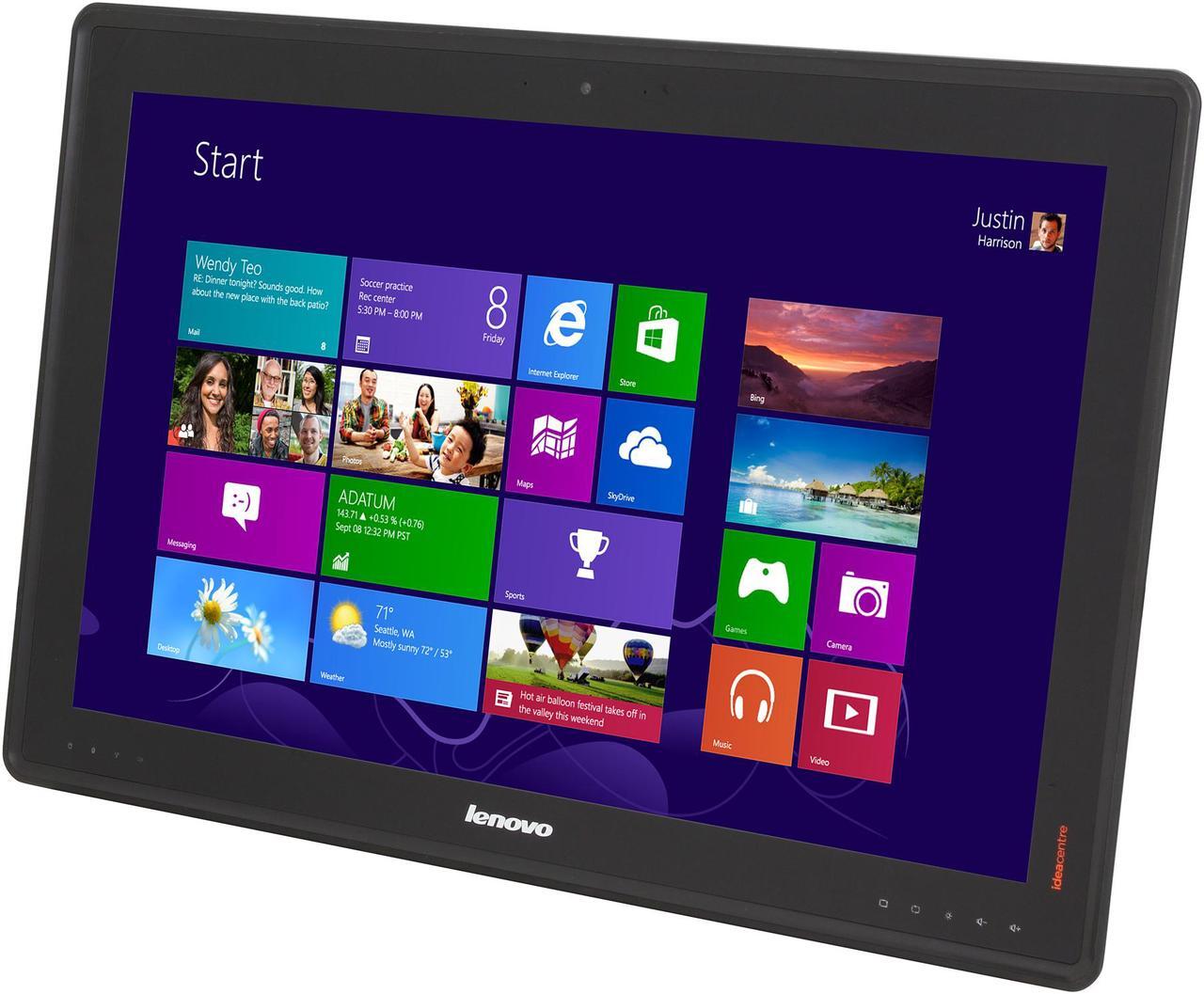 Alt view image 3 of 11 - Lenovo Horizon 27" AlO Touch Intel Core i7-3537U 8GB / 1TB HDD  (57315177)