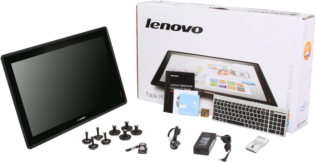Alt view image 11 of 11 - Lenovo Horizon 27" AlO Touch Intel Core i7-3537U 8GB / 1TB HDD  (57315177)