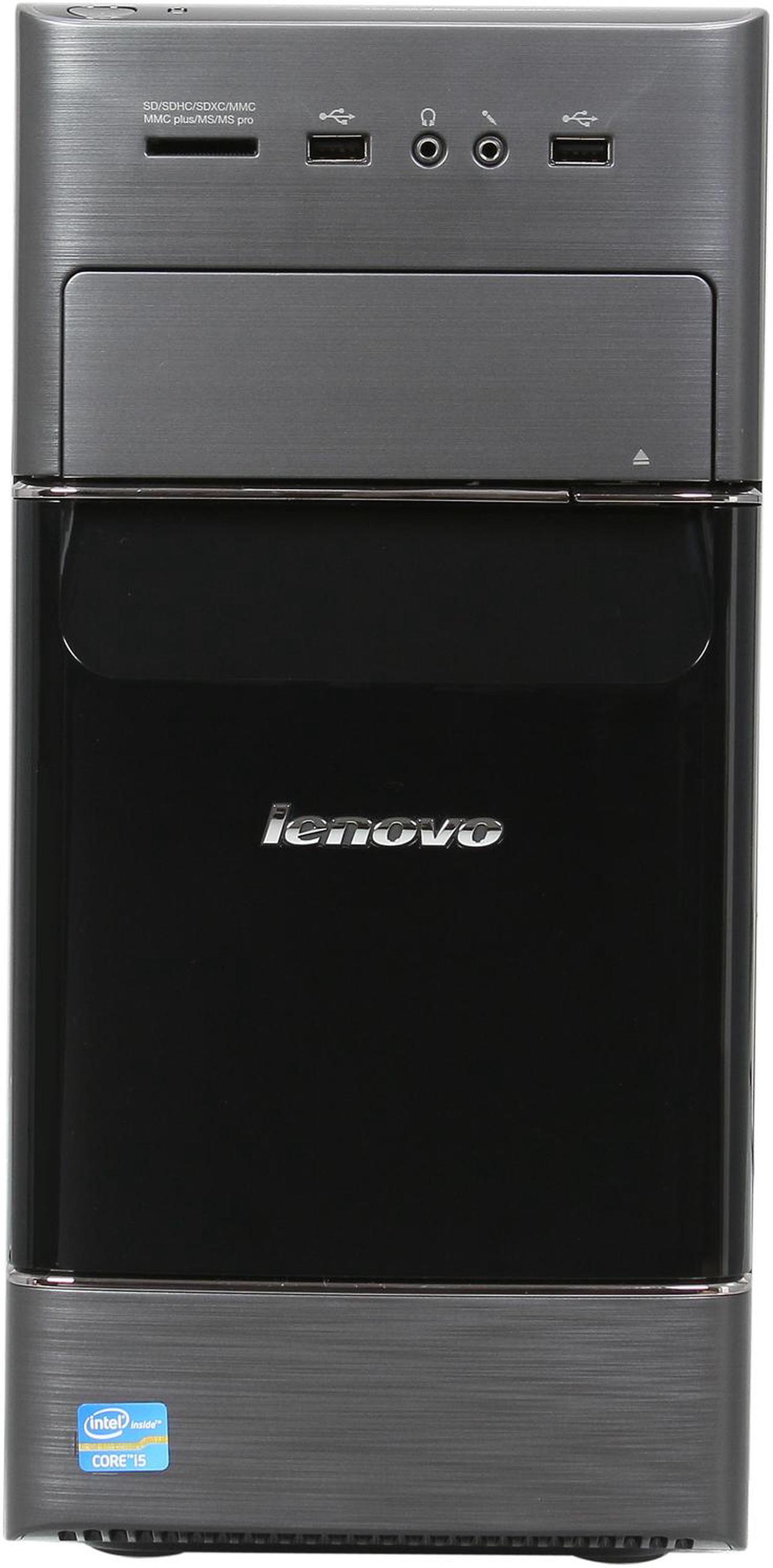 Alt view image 2 of 9 - Lenovo Desktop PC H520 (57315552) Intel Core i5-3330 8GB DDR3 1TB HDD Intel HD Graphics 2500 Windows 8