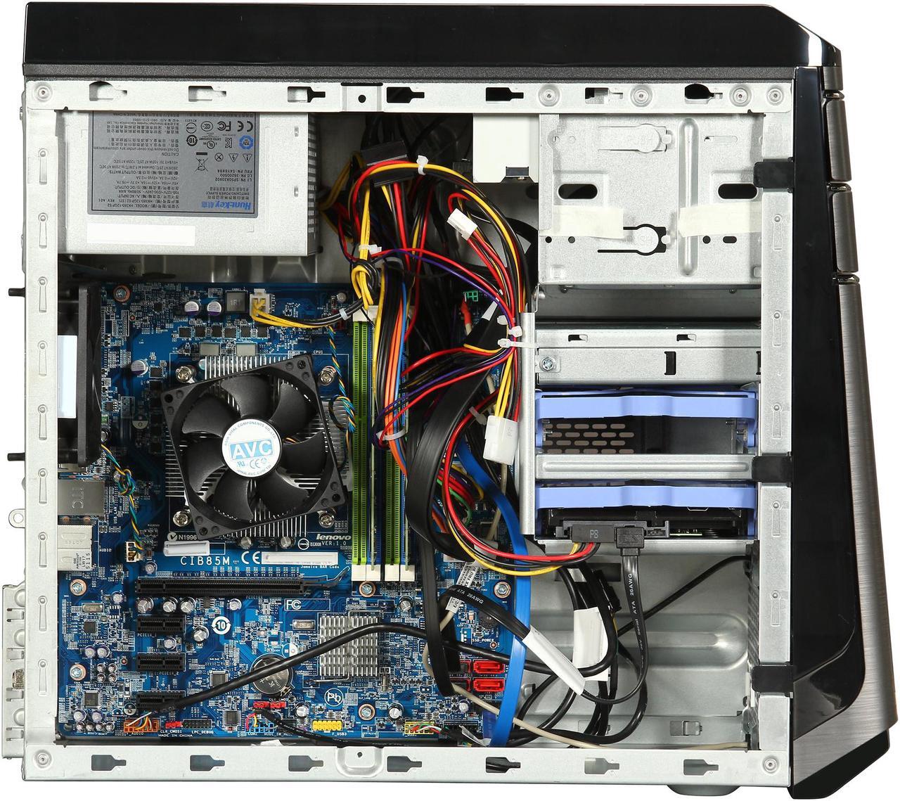 Alt view image 6 of 10 - Lenovo Desktop PC IdeaCentre K450 (57315524) Intel Core i5-4430 8GB DDR3 1TB HDD Intel HD Graphics 4600 Windows 8