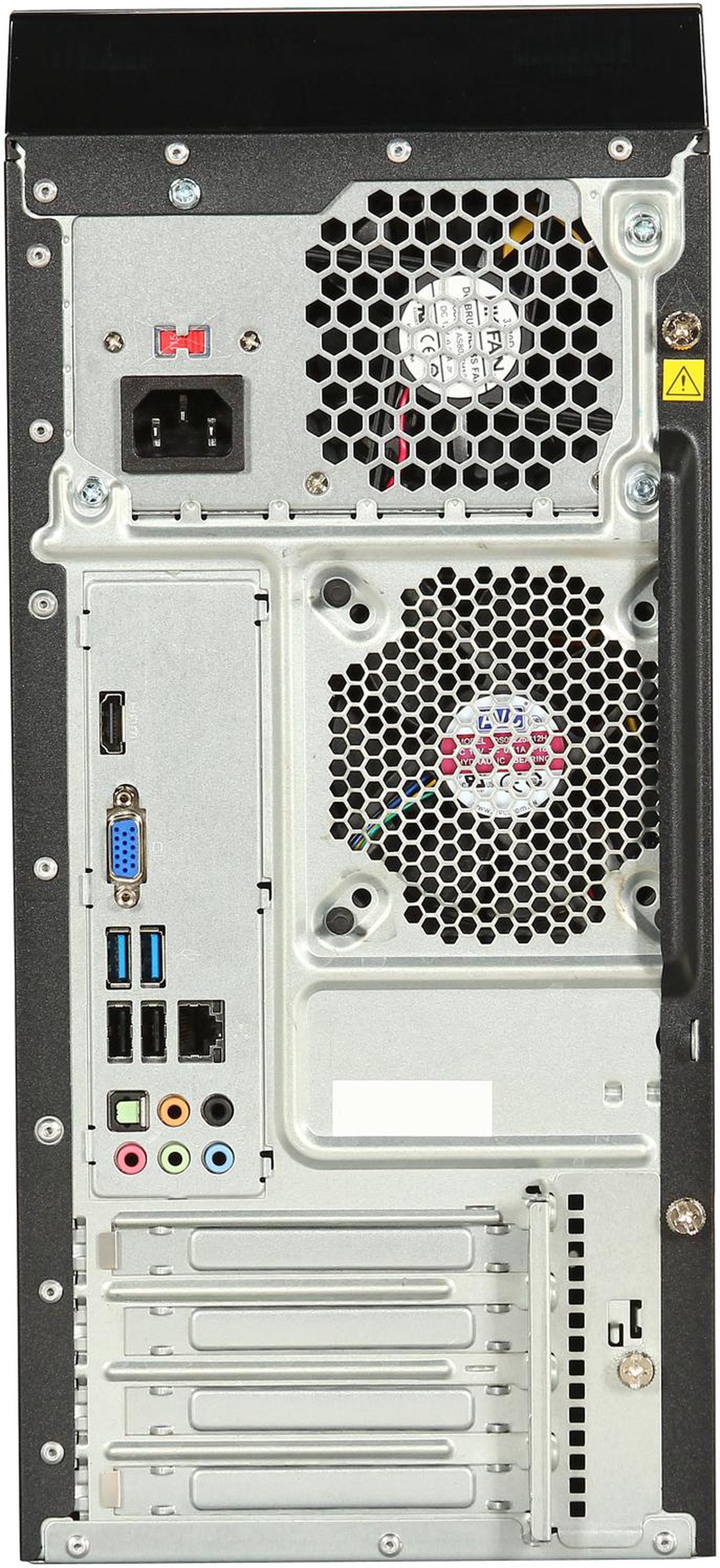 Alt view image 9 of 10 - Lenovo Desktop PC IdeaCentre K450 (57315524) Intel Core i5-4430 8GB DDR3 1TB HDD Intel HD Graphics 4600 Windows 8