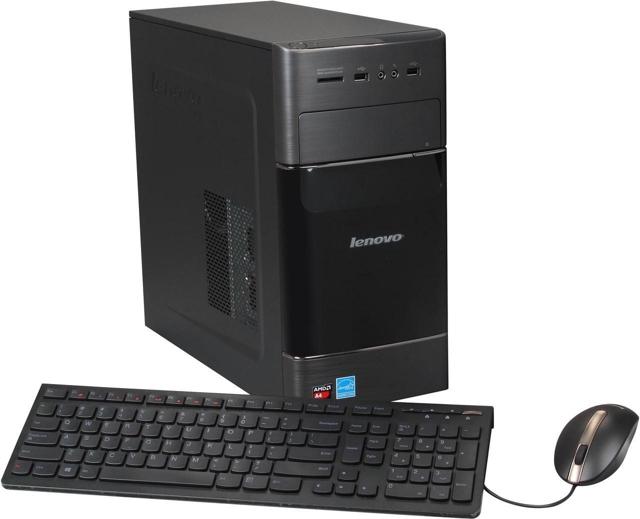 Main image of Lenovo Desktop PC H515 (57321121) AMD A4-5000 4GB DDR3 500GB HDD AMD Radeon HD 8330 Windows 8 64-bit