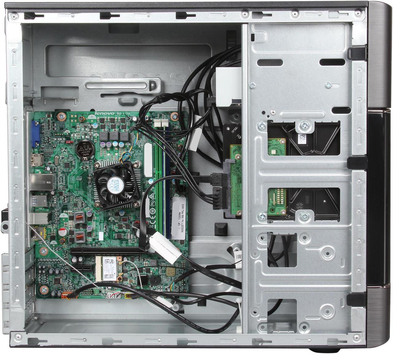 Alt view image 6 of 9 - Lenovo Desktop PC H515 (57321121) AMD A4-5000 4GB DDR3 500GB HDD AMD Radeon HD 8330 Windows 8 64-bit