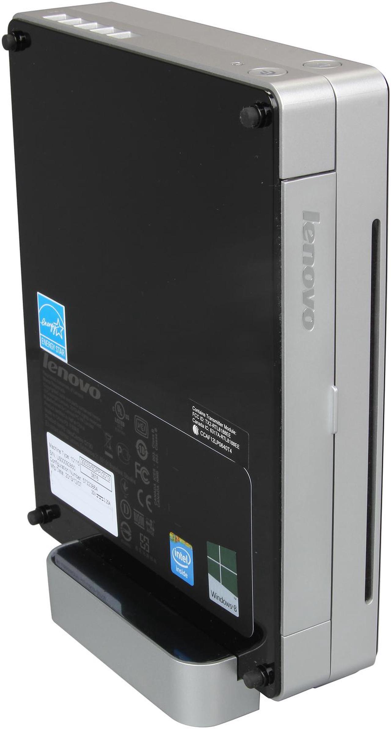 Alt view image 5 of 6 - Lenovo Desktop PC IdeaCentre Q190 (57323864) Intel Celeron 1017U 4GB DDR3 1TB HDD Intel HD Graphics Windows 8.1