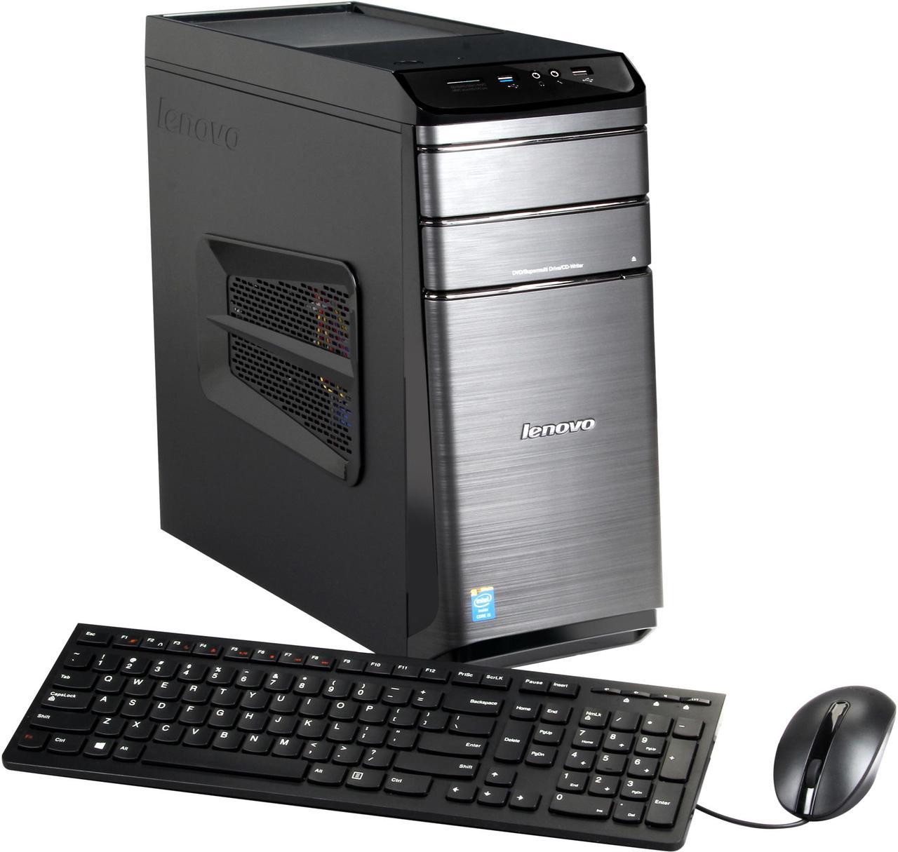 Lenovo Desktop PC K450E 57327817 Intel Core i5-4460 8GB DDR3 1TB SSHD HDD 8 GB SSD NVIDIA GeForce GTX 750 Windows 8.1 64-bit