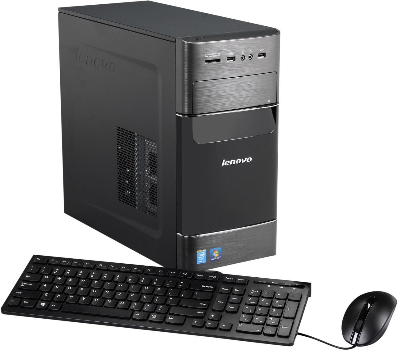 Lenovo Desktop PC H530 57327876 Intel Core i3-4150 6GB DDR3 1TB HDD Intel HD Graphics 4400 Windows 7 Home Premium 64-bit