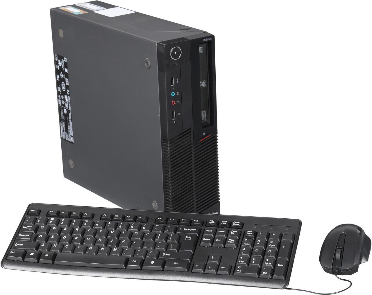 Main image of Lenovo Desktop PC M90 Intel Core i3-540 4 GB 250GB HDD Intel HD Graphics Windows 7 Professional 64-Bit