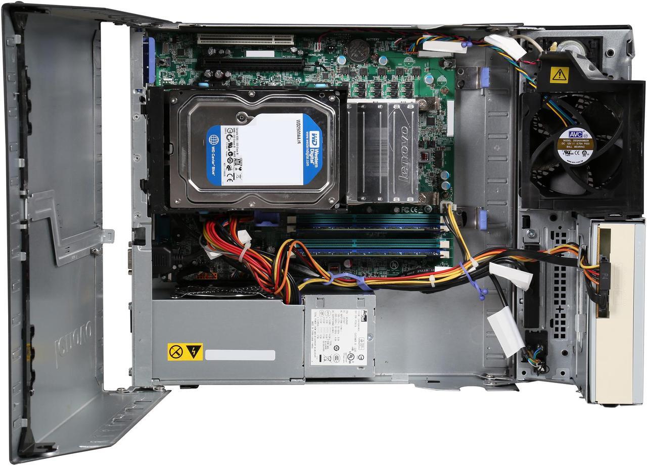 Alt view image 6 of 9 - Lenovo Desktop PC M90 Intel Core i3-540 4 GB 250GB HDD Intel HD Graphics Windows 7 Professional 64-Bit