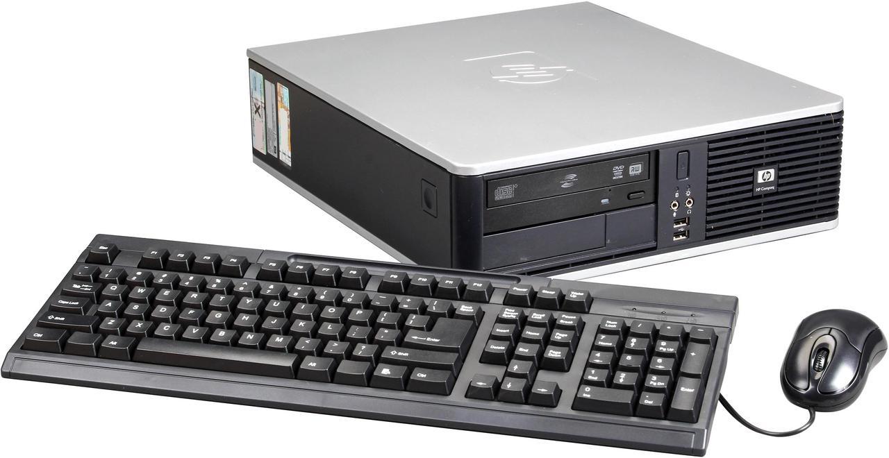 HP DC7900 Small Form Factor Desktop PC with Intel Core 2 Duo 3.0 GHz, 4 GB RAM, 1 TB HDD, DVDROM, Windows 7 Professional 64-Bit