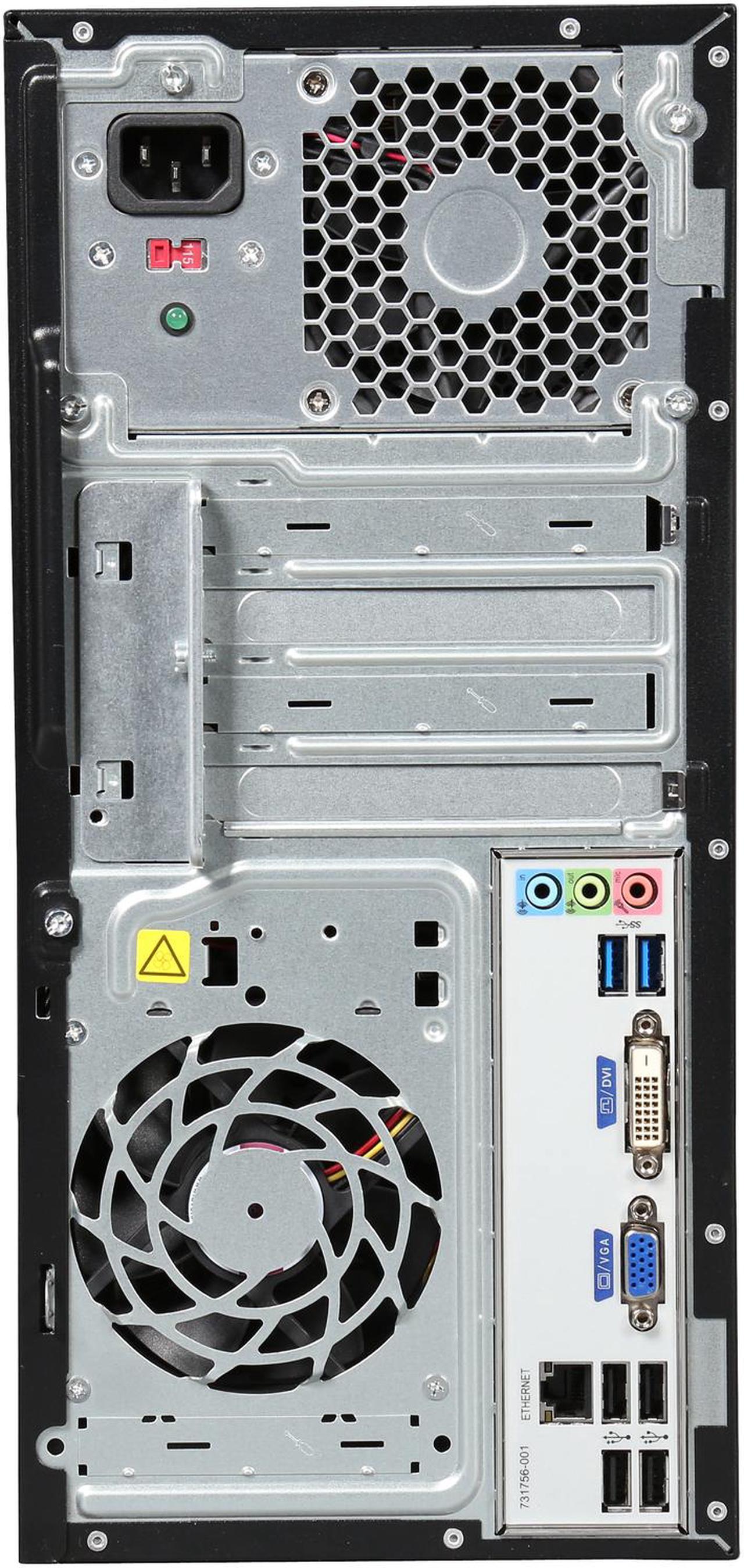 Alt view image 8 of 9 - HP Desktop PC Pavilion 500-267c Intel Core i3-4130 8GB DDR3 1TB HDD Intel HD Graphics 4400 Windows 10 Home