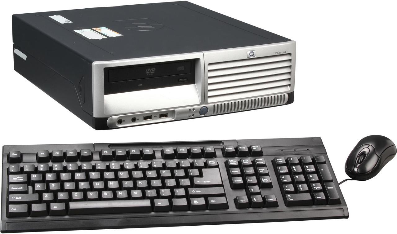 Main image of HP Compaq DC7600 Small Form Factor Desktop PC Intel Pentium 4 3.0Ghz 2GB RAM 160GB HDD DVDROM Windows 7 Home Premium 32 Bit