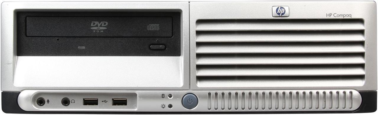 Alt view image 2 of 8 - HP Compaq DC7600 Small Form Factor Desktop PC Intel Pentium 4 3.0Ghz 2GB RAM 160GB HDD DVDROM Windows 7 Home Premium 32 Bit