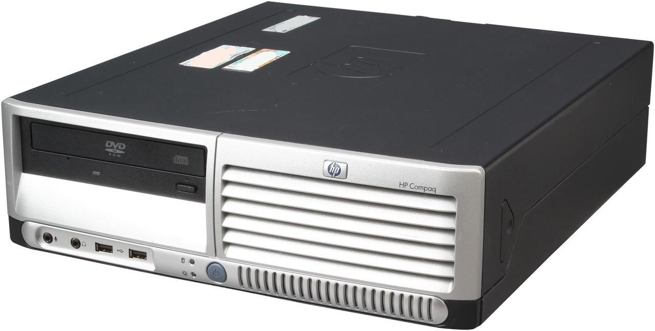 Alt view image 3 of 8 - HP Compaq DC7600 Small Form Factor Desktop PC Intel Pentium 4 3.0Ghz 2GB RAM 160GB HDD DVDROM Windows 7 Home Premium 32 Bit