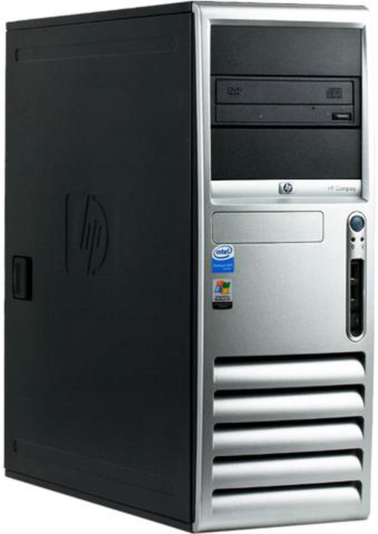Main image of HP Compaq dc7700 CMT [Microsoft Authorized Recertified] PC with Intel Core 2 Duo E6400 2.13GHz, 2GB RAM, 80GB HDD, CD-RW, Windows 7 Home Premium 32-Bit, 1-Yr Limited Warranty