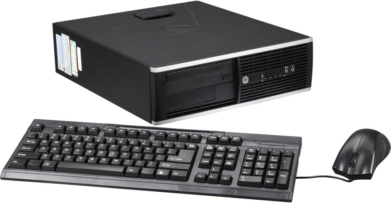 HP 8300 Elite Small Form Factor Desktop PC with Quad Core Intel Core i5-3470  3.20Ghz (3.60Ghz Turbo), 4GB DDR3 RAM, 250GB HDD, DVDRW, Windows 7 Professional 64 Bit