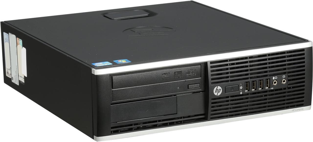 HP Compaq 8200 Elite SFF, Intel Core i5-2400 3.10GHz, 8GB RAM, 1TB HDD, DVD-RW, Win 7 Professional 64-Bit