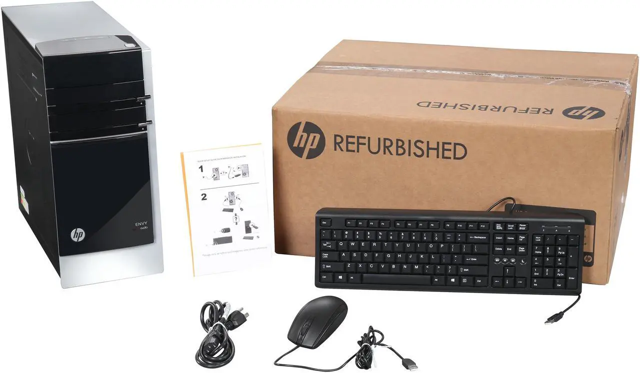 Refurbished: HP Desktop Computer Intel Core i7-4790 8 GB 1TB HDD ...