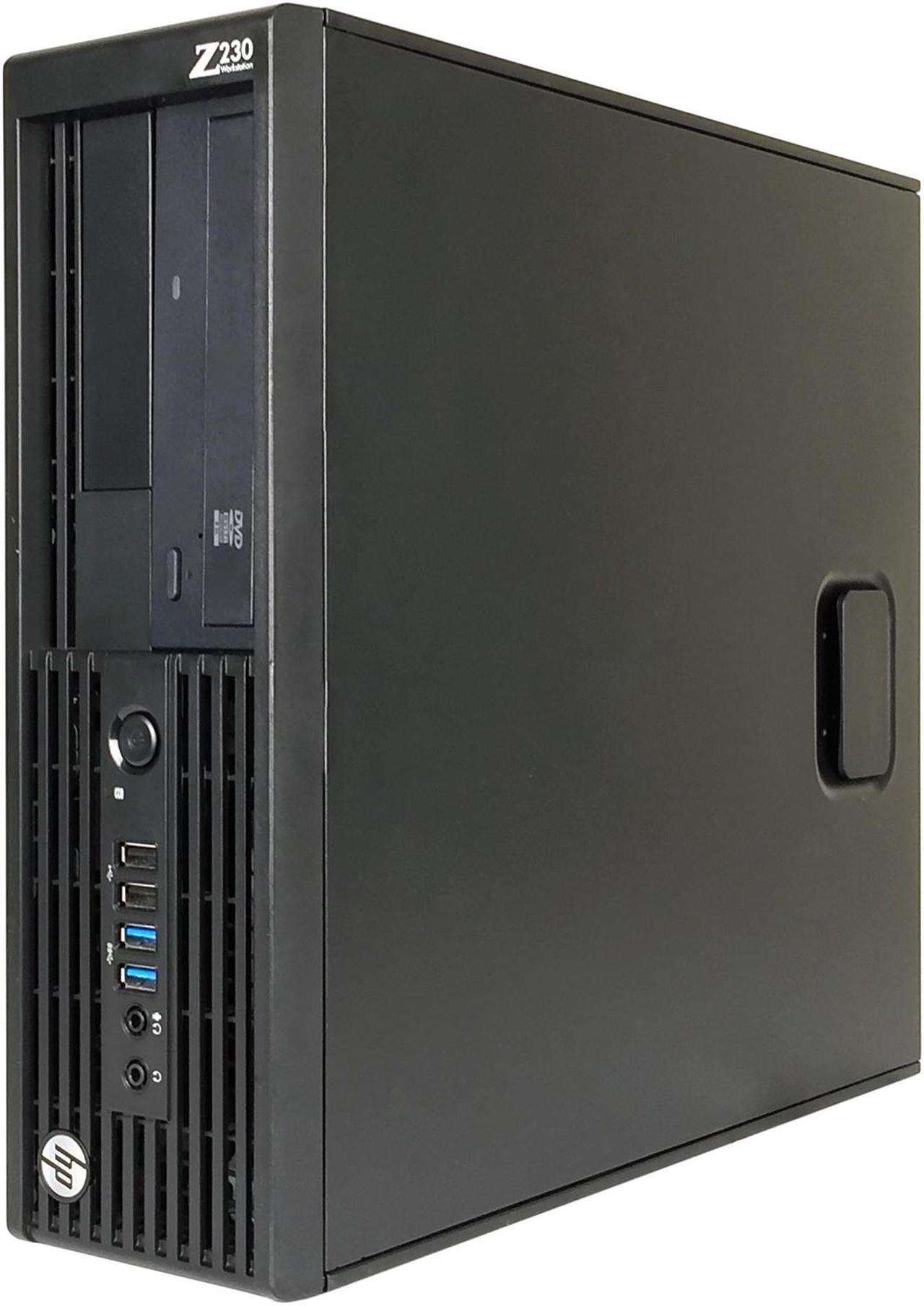 Alt view image 2 of 4 - HP Desktop Computer Z230-SFF Intel Core i3-4130 8GB DDR3 2TB HDD ATI Radeon HD 3450 Windows 10 Pro Multi-Language, English / Spanish