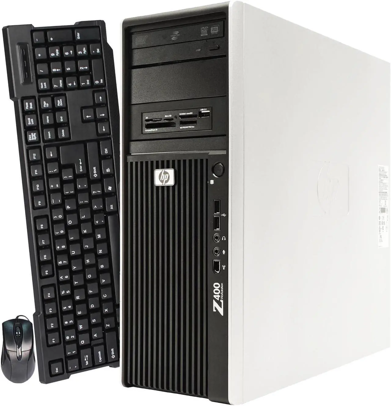 Alt view image 3 of 4 - HP Desktop Computer Z400 Intel Xeon W3550 8GB DDR3 2TB HDD ATI Radeon HD 3450 Windows 10 Pro Multi-Language, English / Spanish