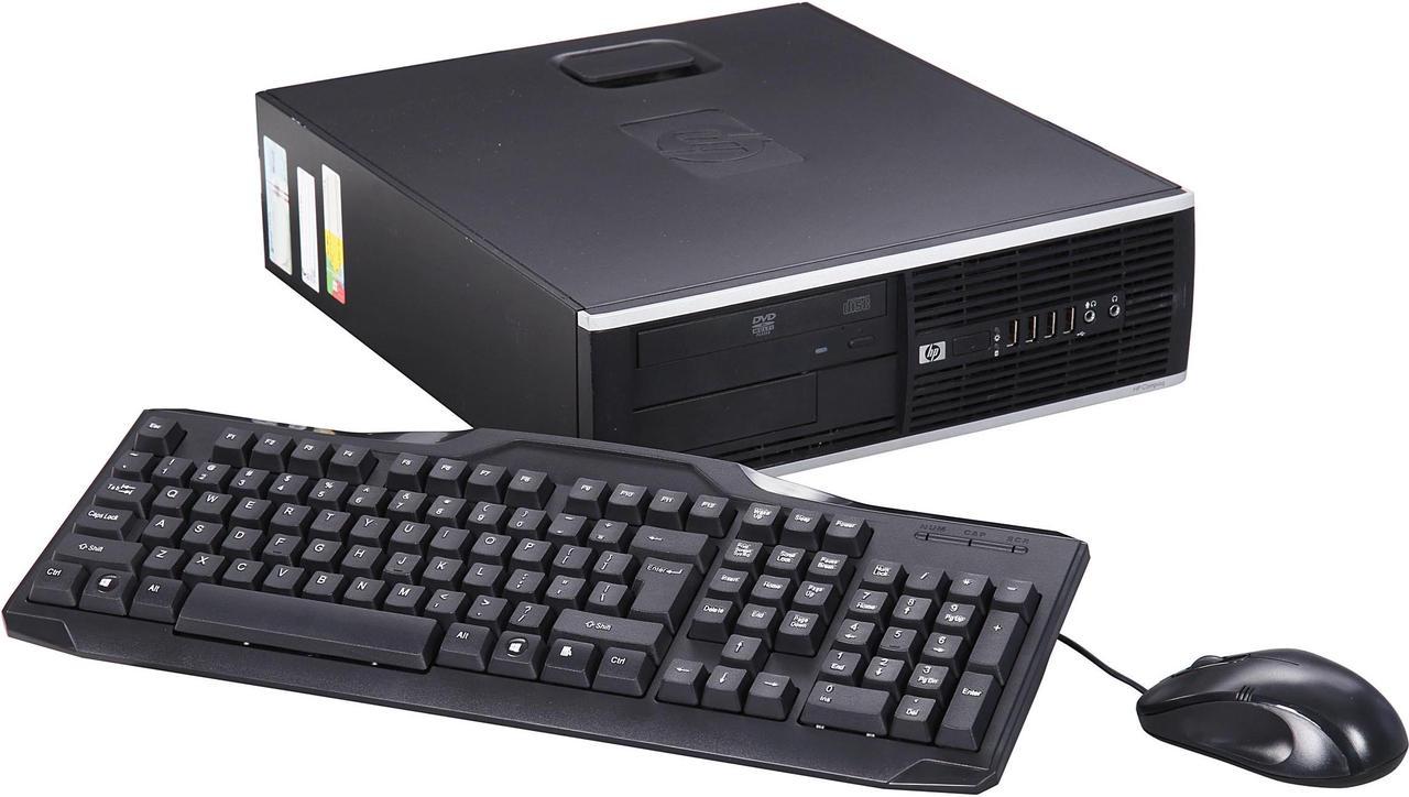 HP Compaq Desktop PC 8000 Elite SFF Intel Core 2 Duo E8400 4 GB 250GB HDD Windows 10 Pro 64-Bit