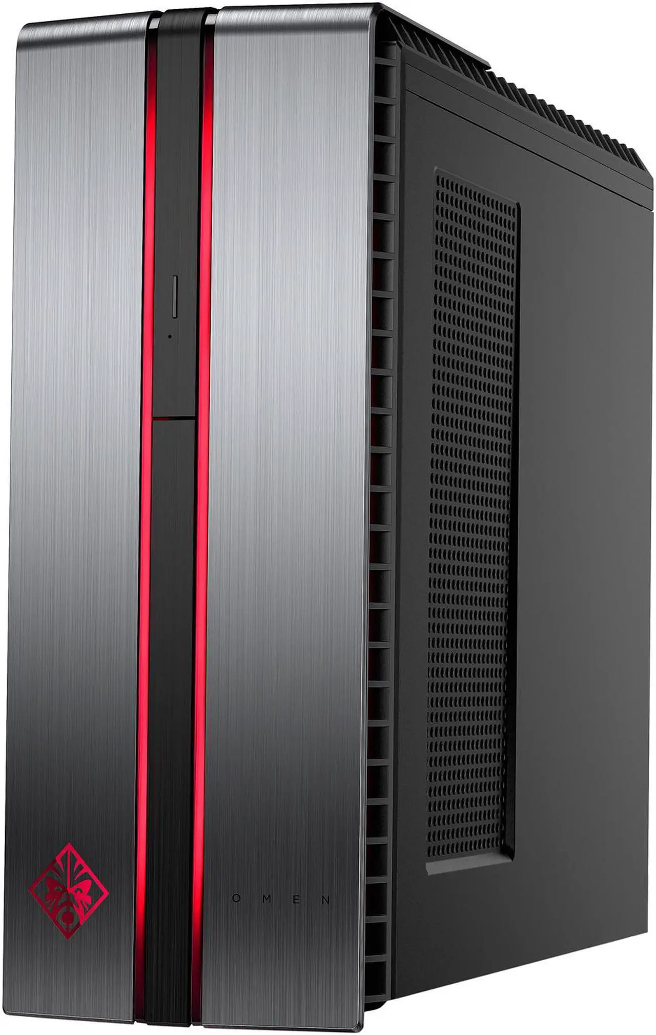 Alt view image 4 of 4 - HP Desktop Computer OMEN 870-290 Intel Core i7-7700K 16GB DDR4 2TB HDD 256GB SSD GeForce GTX 1080 Windows 10 Home 64-Bit