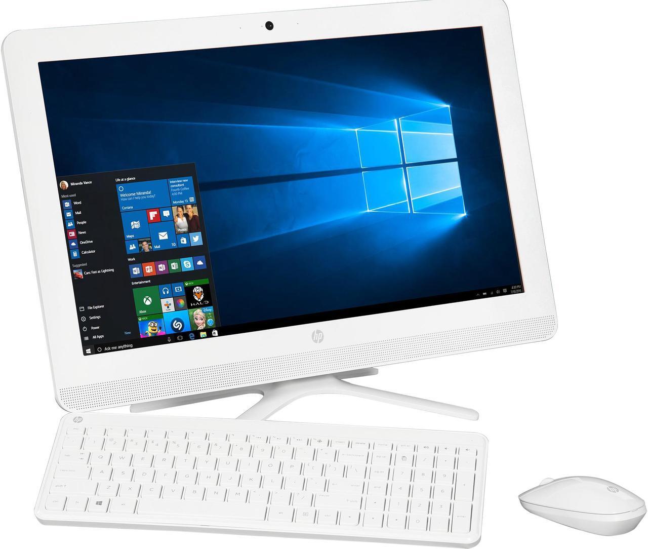 Alt view image 4 of 7 - HP All-in-One Computer Pavilion 22-b010 A6-Series APU A6-7310 (2.00 GHz) 4 GB DDR3L 1 TB HDD 21.5" Windows 10 Home 64-Bit (Certified Refurbished, Grade A)