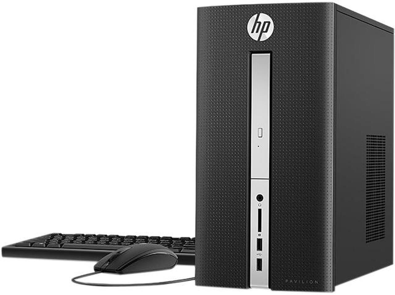 Main image of HP Desktop Computer 510-A010 AMD A8-7410 8 GB DDR3L 1TB HDD AMD Radeon R5 Windows 10 Home 64-Bit
