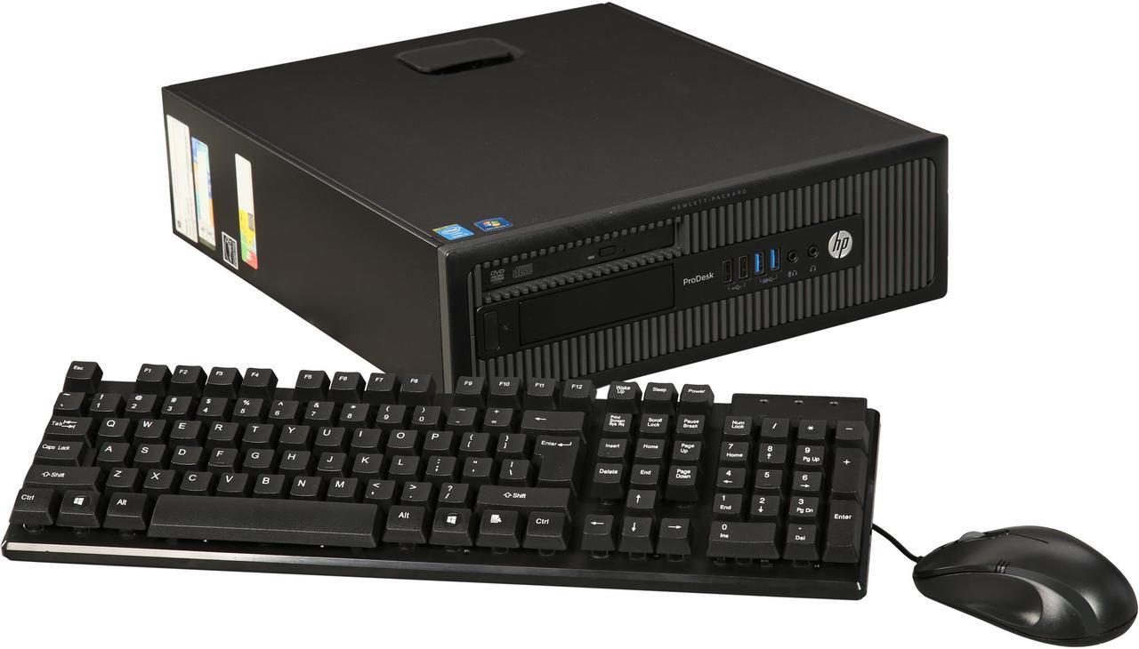 HP A Grade Desktop Computer ProDesk 600 G1 - SFF Intel Core i5-4570 8GB DDR3 500GB HDD Intel HD Graphics 4600 Windows 10 Pro