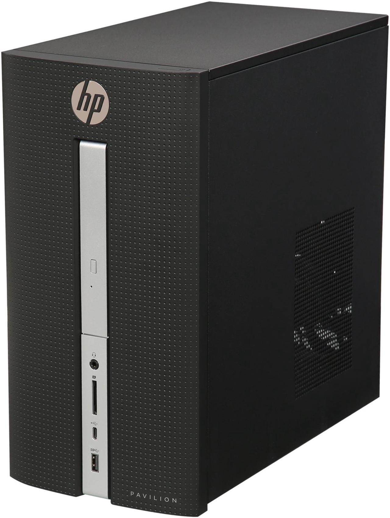 Alt view image 4 of 9 - HP Desktop Computer Pavilion 570-p014 A10-Series APU A10-9700 (3.50 GHz) 8 GB 1 TB HDD AMD Radeon R7 Windows 10 Home 64-Bit (Certified Refurbished, Grade A)