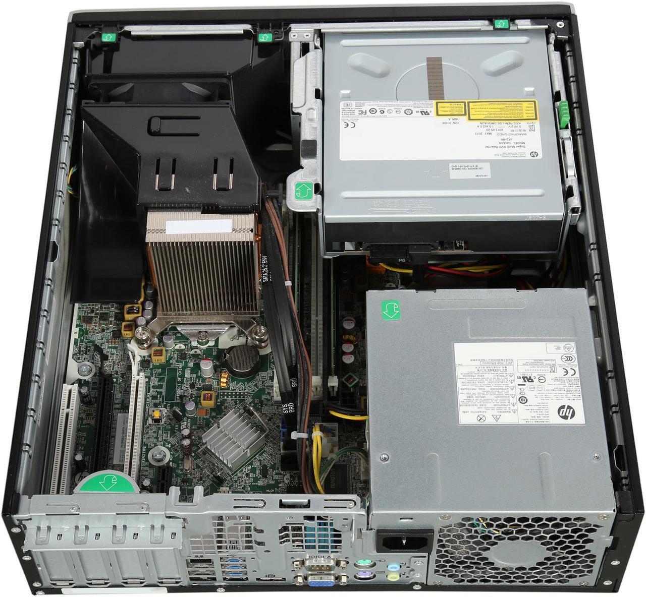 Alt view image 6 of 8 - HP Compaq Grade A Desktop Computer Elite 8300 Intel Core i5-3470 8GB DDR3 120GB SSD Intel HD Graphics 2500 Windows 7 Professional 64-Bit