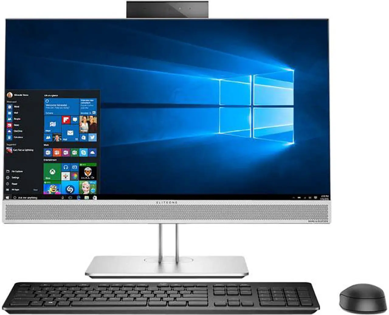 Main image of HP All-in-One Computer EliteOne 800 G4 (4HK05UTR#ABA) Intel Core i5-8500 8GB DDR4 256 GB PCIe SSD 23.8" Windows 10 Pro 64-bit