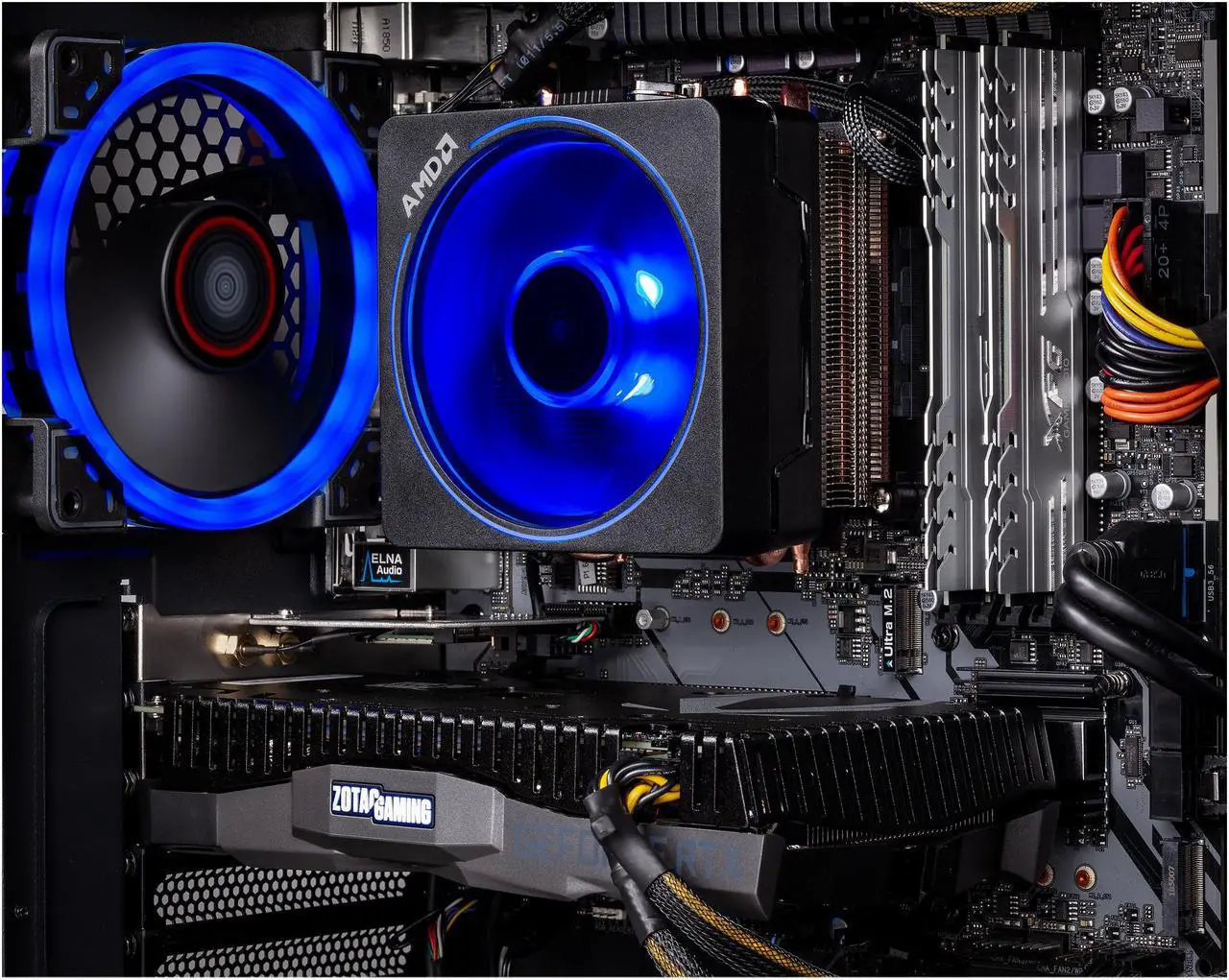 Alt view image 8 of 10 - Skytech Gaming Desktop ST-ORACLEX-2700X-2070-1SSD-16G3-NE AMD Ryzen 7 2700X 16GB DDR4 1TB SSD GeForce RTX 2070 Windows 10 Home 64-bit