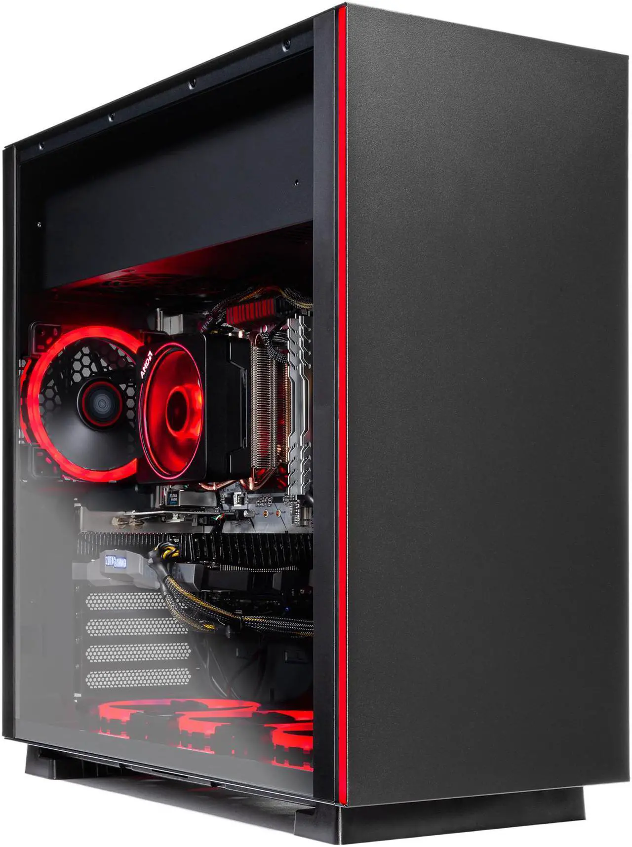 Alt view image 4 of 10 - Skytech Gaming Desktop ST-ORACLEX-2700X-2070-1SSD-16G3-NE AMD Ryzen 7 2700X 16GB DDR4 1TB SSD GeForce RTX 2070 Windows 10 Home 64-bit