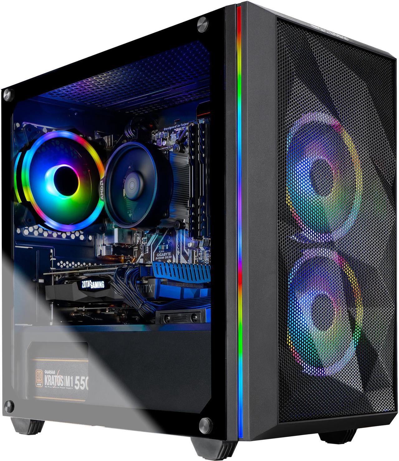 Skytech Chronos Mini - Ryzen 7 3700X, RTX 2070 SUPER, 1 TB SSD, 16 GB DDR4, Stock RGB Heatsink, Windows 10 Home, 802.11ac Wi-Fi - Gaming Desktop (ST-Chronosmini-0072)