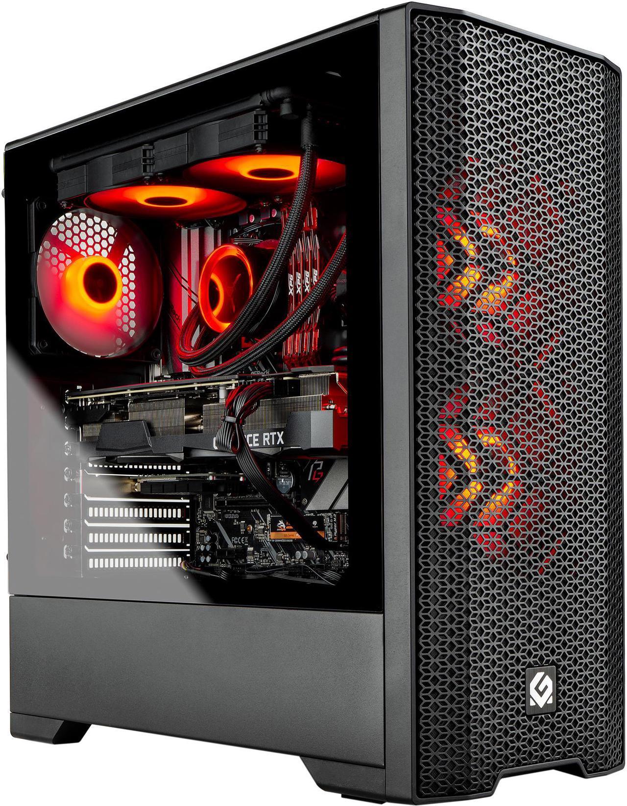 Skytech BLAZE 3.0 Gaming PC Desktop - AMD Ryzen 7 5800X 3.8GHz, RTX 3080 10GB GDDR6X, 32GB DDR4 3200, 1TB Gen4 NVMe, X570 Motherboard, 240mm AIO, 850W Gold PSU, AC WiFi, Windows 10 Home 64-bit