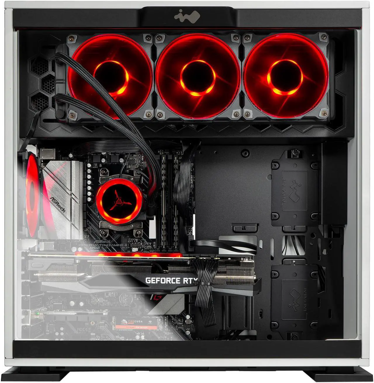 Alt view image 5 of 7 - Skytech OMEGA Gaming PC Desktop - AMD Ryzen 7 5800X 3.80 GHz, RTX 3070 8 GB GDDR6, 1 TB Gen4 SSD, 16 GB DDR4 3200, X570 Motherboard, 750W Gold PSU, 360mm AIO, AC Wi-Fi, Windows 10 Home 64-bit