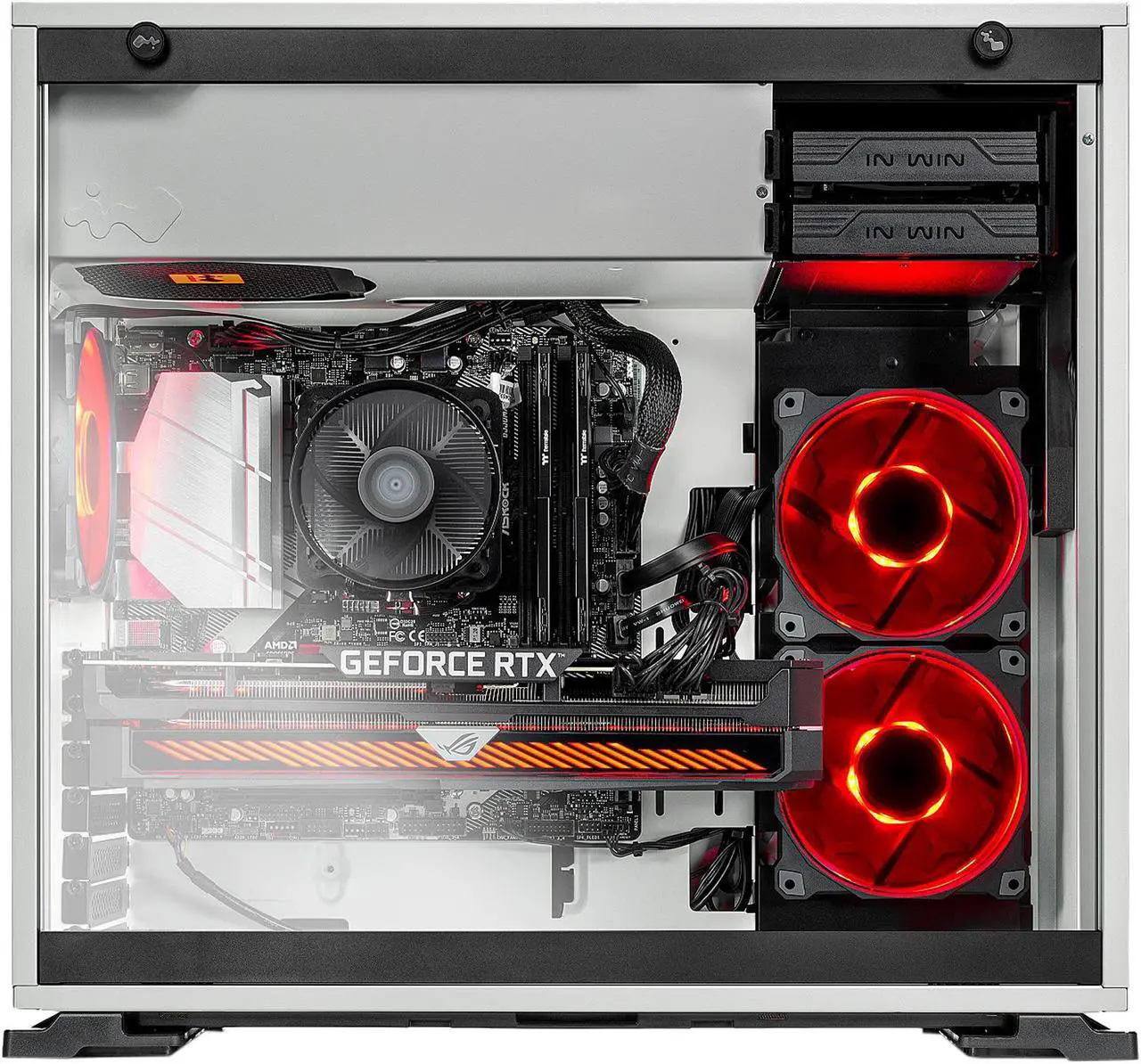 Alt view image 5 of 7 - Skytech Shiva - AMD Ryzen 5 5600X - RTX 3080 - 16 GB DDR4 3200 - 1 TB SSD - B550M - 750W Gold PSU - AC WiFi - Windows 10 Home - Gaming Desktop