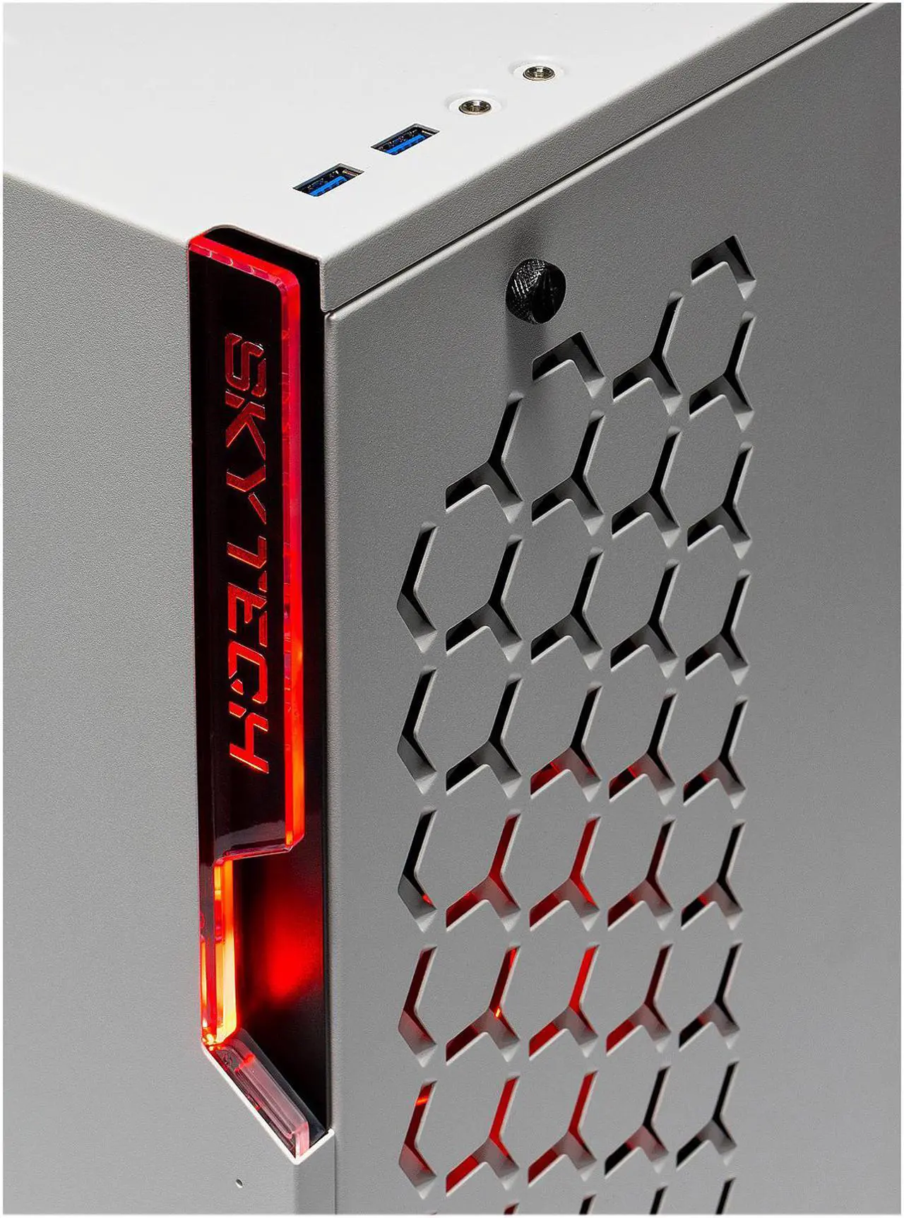Alt view image 7 of 7 - Skytech Shiva - AMD Ryzen 5 5600X - RTX 3080 - 16 GB DDR4 3200 - 1 TB SSD - B550M - 750W Gold PSU - AC WiFi - Windows 10 Home - Gaming Desktop