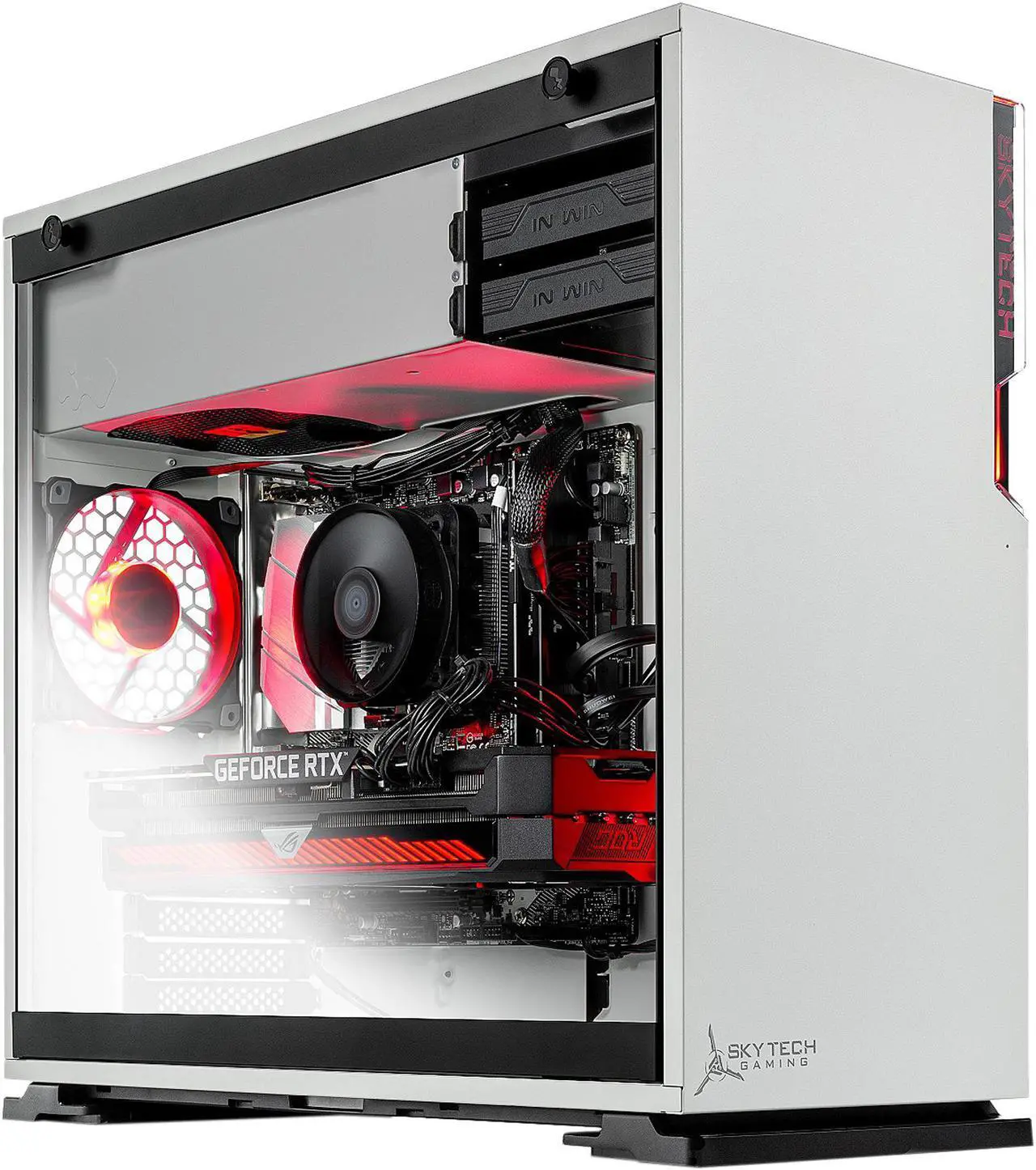 Main image of Skytech Shiva - AMD Ryzen 5 5600X - RTX 3080 - 16 GB DDR4 3200 - 1 TB SSD - B550M - 750W Gold PSU - AC WiFi - Windows 10 Home - Gaming Desktop