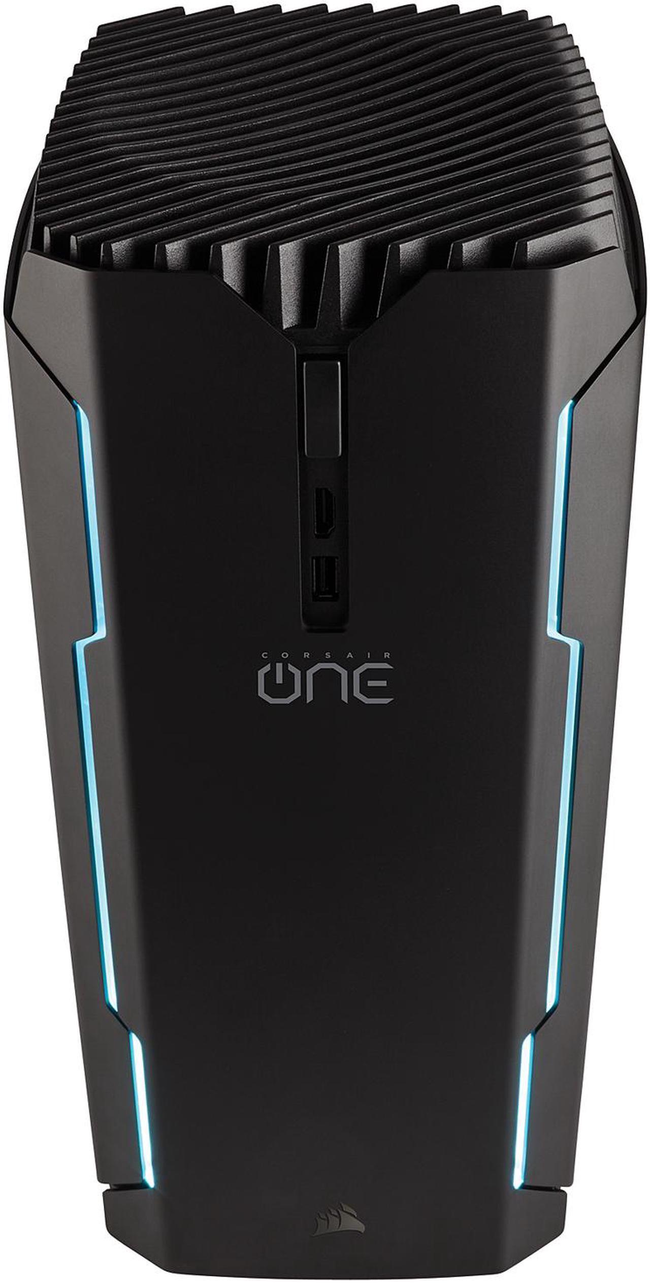 Alt view image 3 of 7 - Corsair ONE PRO Compact Gaming PC CS-9000007-NA Intel Core i7 7th Gen 7700K (4.2 GHz) 16 GB DDR4 2 TB HDD 480 GB SSD NVIDIA GeForce GTX 1080 Windows 10 Home 64-Bit