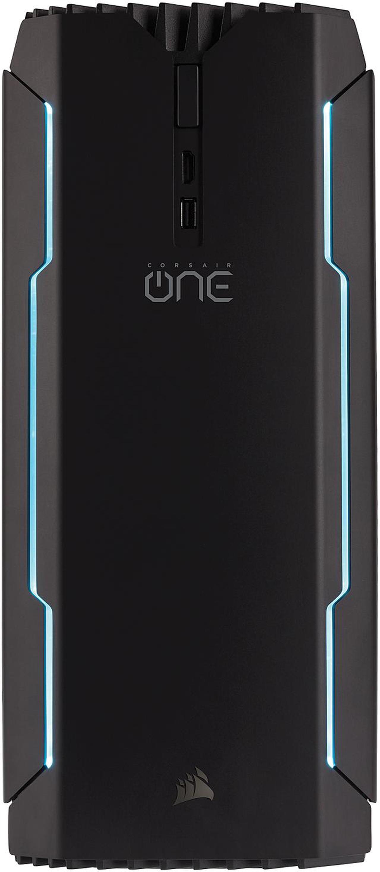 Alt view image 2 of 7 - Corsair ONE PRO Compact Gaming PC CS-9000007-NA Intel Core i7 7th Gen 7700K (4.2 GHz) 16 GB DDR4 2 TB HDD 480 GB SSD NVIDIA GeForce GTX 1080 Windows 10 Home 64-Bit