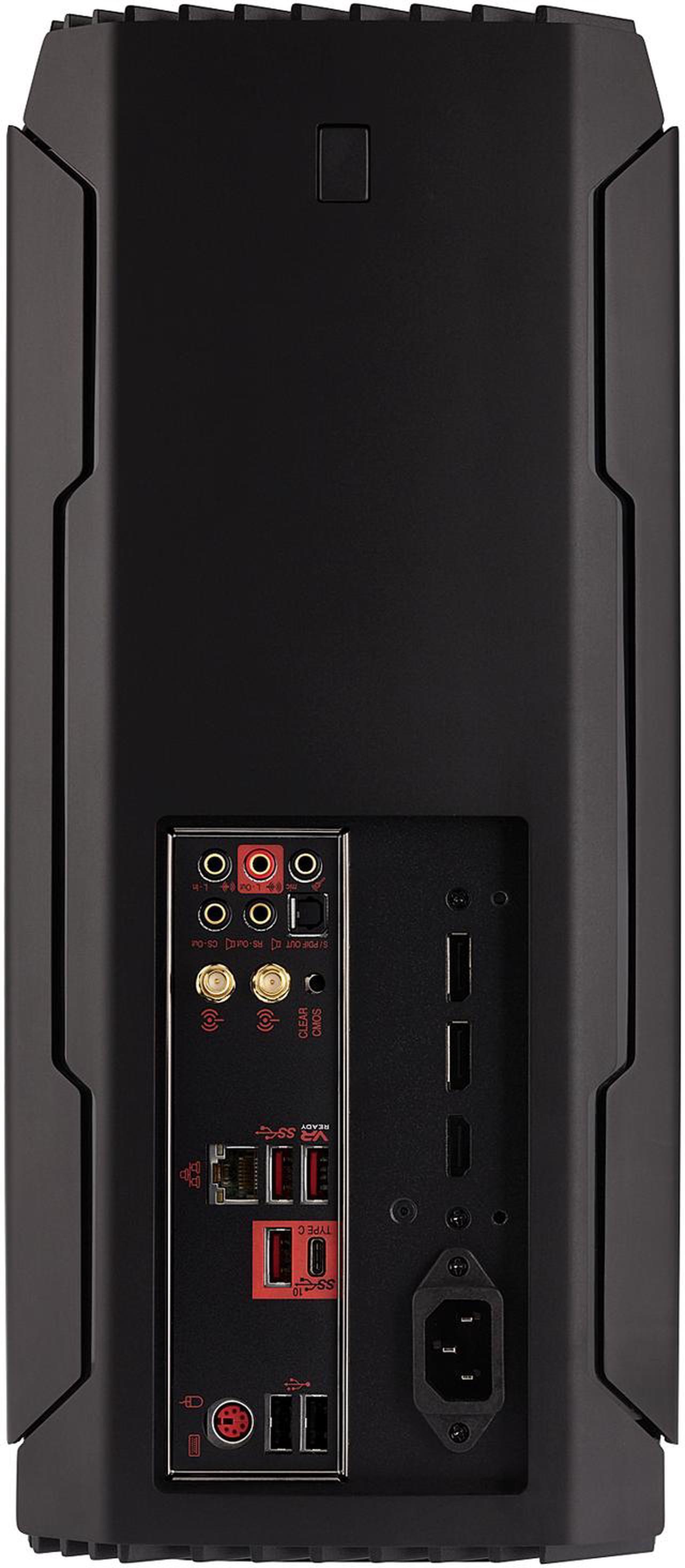 Alt view image 6 of 7 - Corsair ONE PRO Compact Gaming PC CS-9000007-NA Intel Core i7 7th Gen 7700K (4.2 GHz) 16 GB DDR4 2 TB HDD 480 GB SSD NVIDIA GeForce GTX 1080 Windows 10 Home 64-Bit