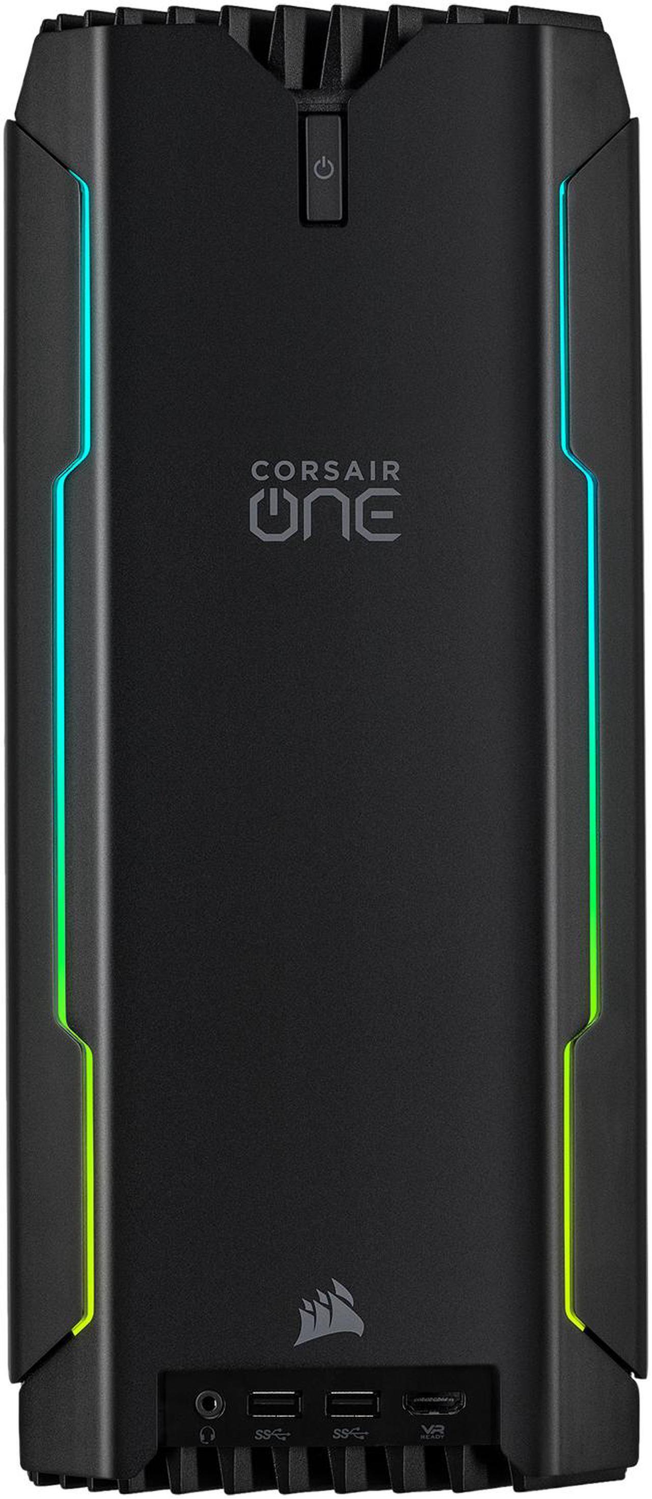 Alt view image 2 of 11 - CORSAIR ONE i164 Compact Gaming PC - Intel Core i9-9900K (8-Core) - NVIDIA GeForce RTX 2080 Ti 11 GB GDDR6 - 32 GB DDR4 RAM - 960 GB M.2 PCIe SSD 2 TB HDD - Windows 10 Home
