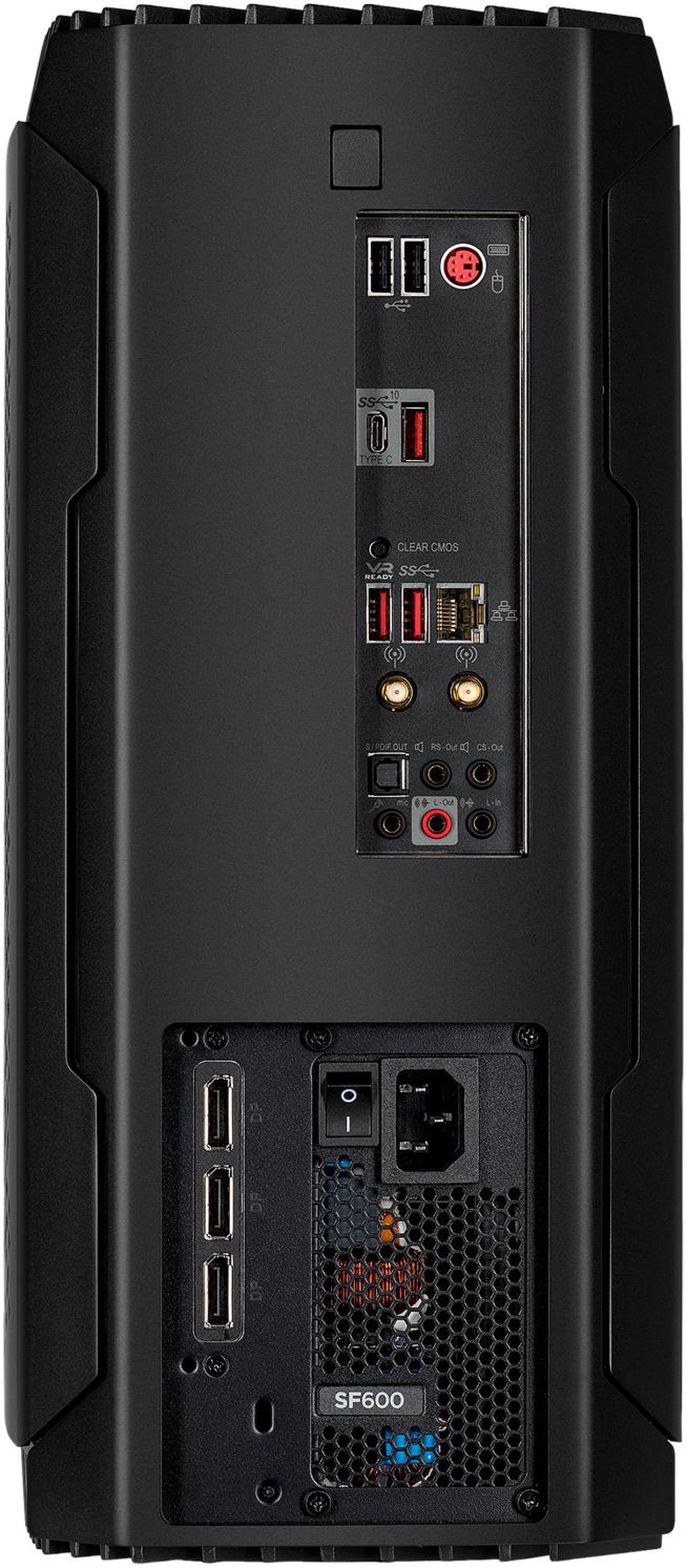 Alt view image 7 of 11 - CORSAIR ONE i164 Compact Gaming PC - Intel Core i9-9900K (8-Core) - NVIDIA GeForce RTX 2080 Ti 11 GB GDDR6 - 32 GB DDR4 RAM - 960 GB M.2 PCIe SSD 2 TB HDD - Windows 10 Home