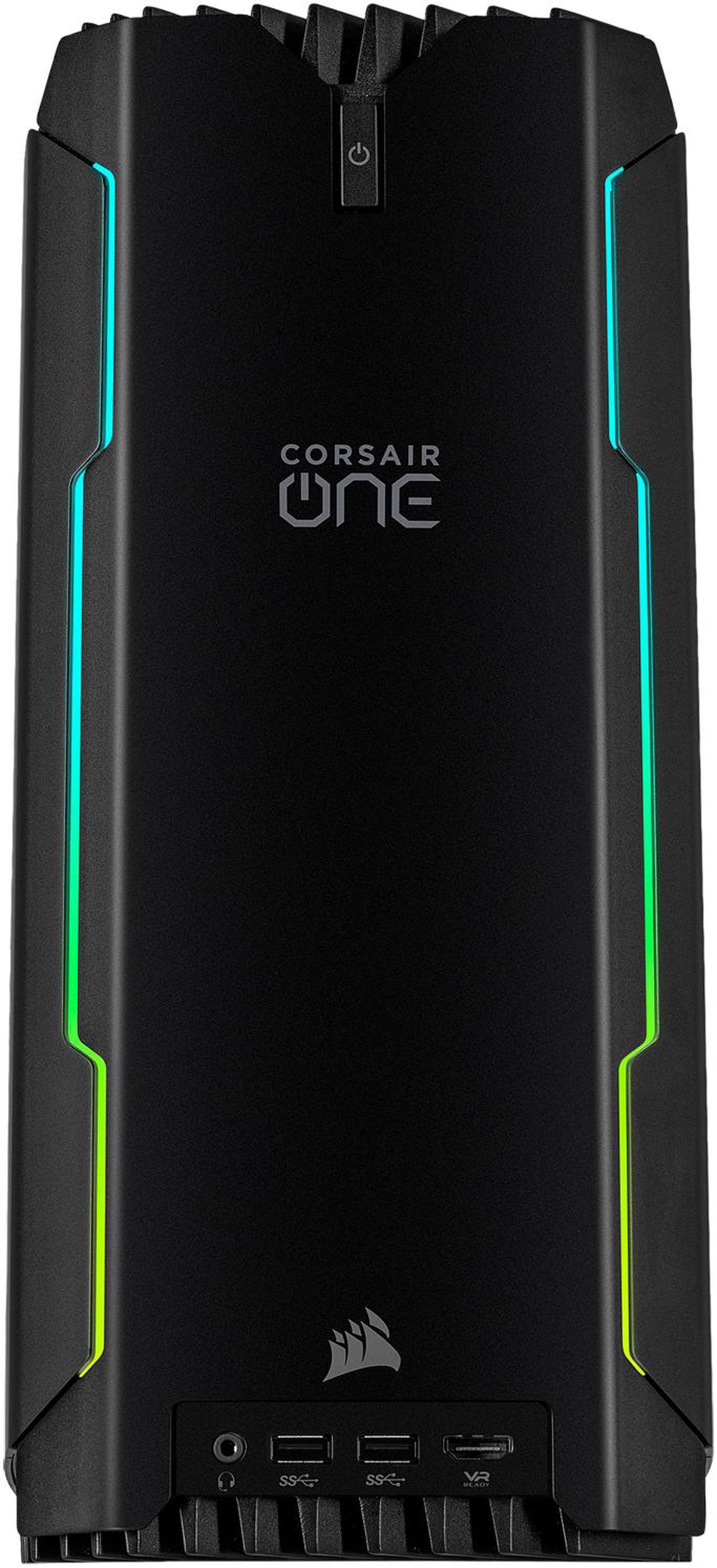 Alt view image 3 of 11 - CORSAIR ONE i164 Compact Gaming PC - Intel Core i9-9900K (8-Core) - NVIDIA GeForce RTX 2080 Ti 11 GB GDDR6 - 32 GB DDR4 RAM - 960 GB M.2 PCIe SSD 2 TB HDD - Windows 10 Home