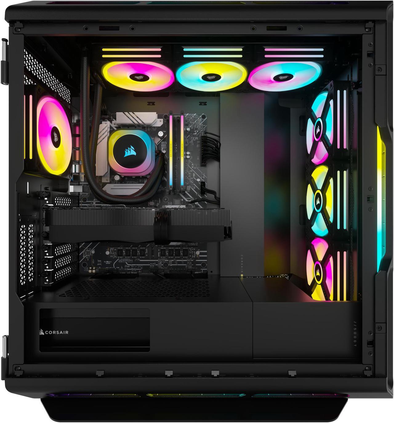 CORSAIR VENGEANCE i8200 iCUE Link Edition Gaming PC - Liquid Cooled ...