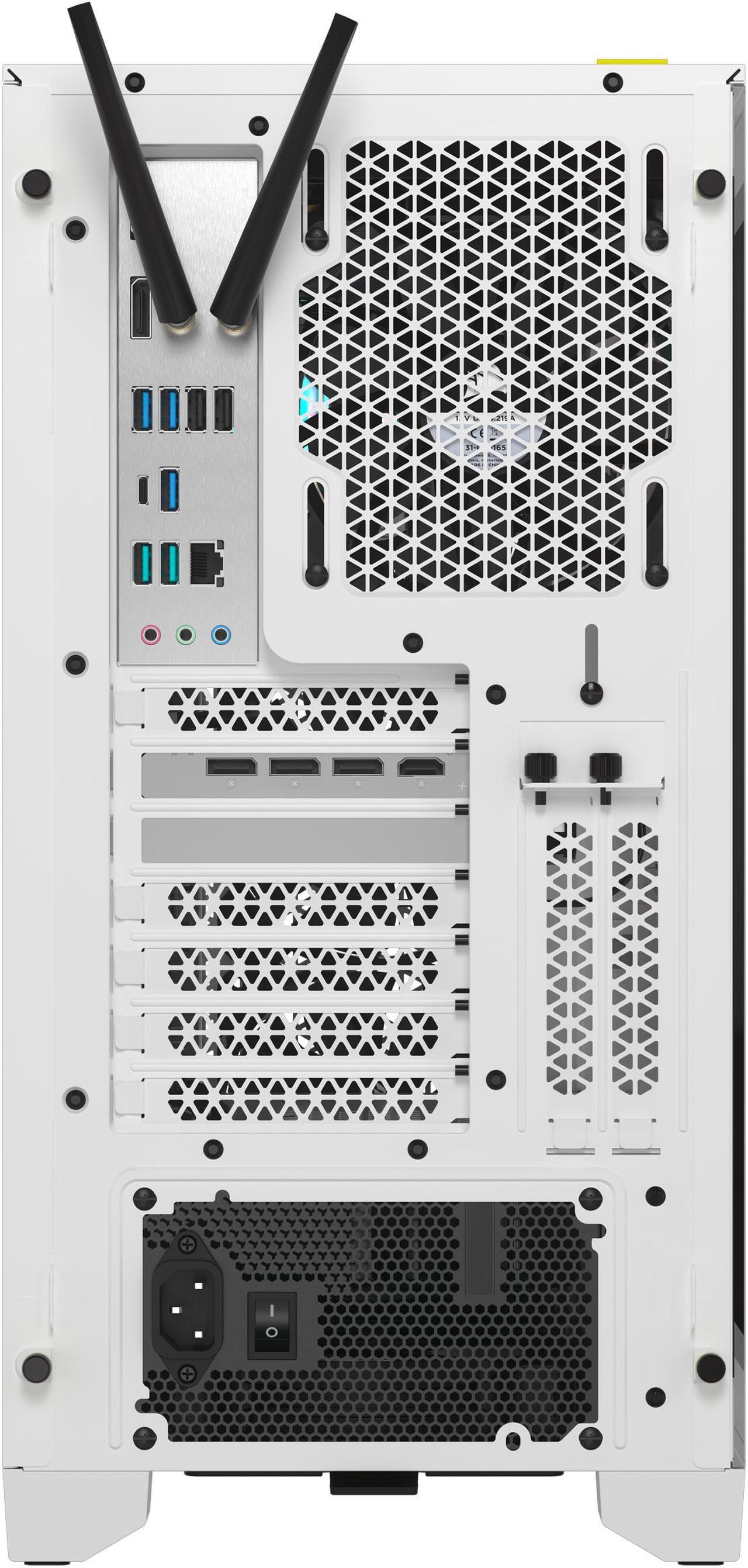 Alt view image 8 of 8 - Corsair Gaming Desktop VENGEANCE i7500 CS-9050094-NA Intel Core i5-14600KF 32GB DDR5 1TB PCIe SSD GeForce RTX 4070 SUPER Windows 11 Home 64-bit